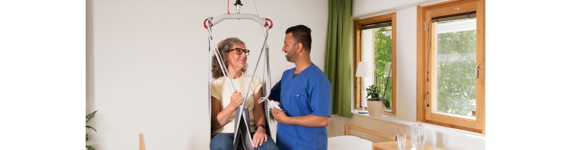 What is a ceiling track hoist?