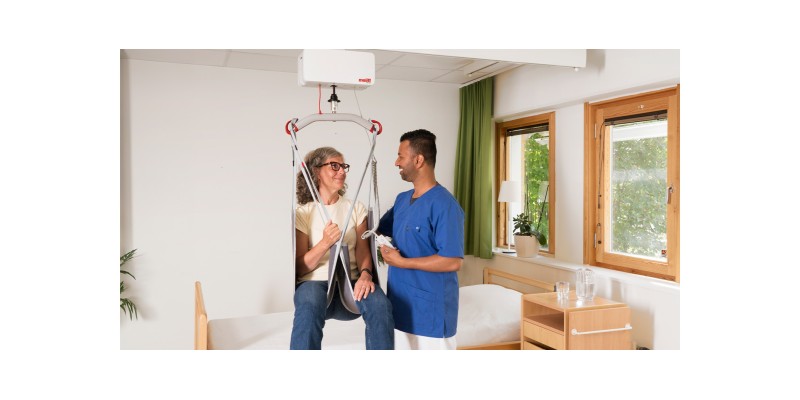 What is a ceiling track hoist?