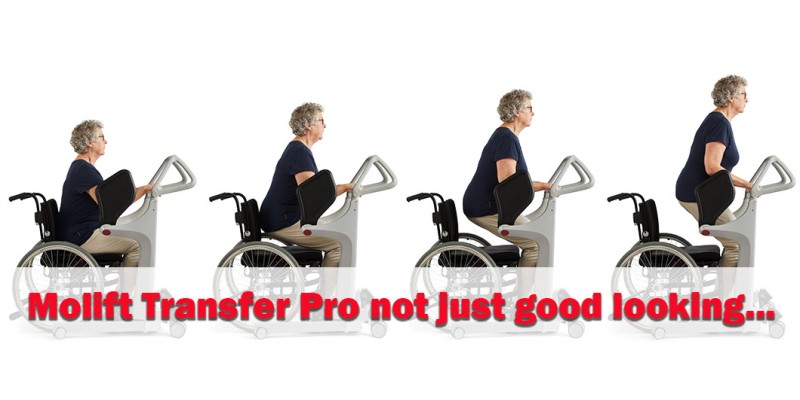 Molift Transfer Pro sit-to-stand transfer aid