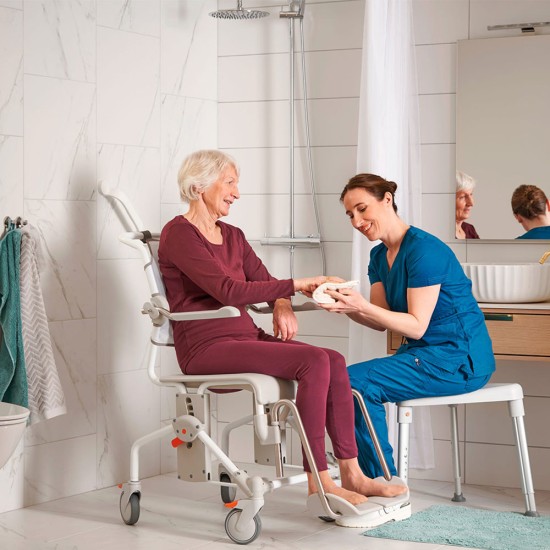 Etac Swift Mobil-2 Shower Commode Chair healthcare application