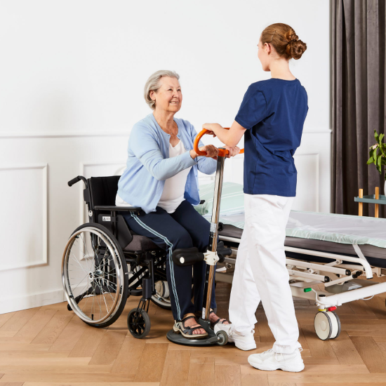 Etac Turner Pro elderly client use