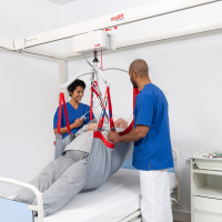 Molift Air 200 ceiling hoist patient application