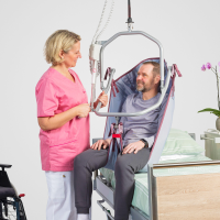 Molift Air 200 ceiling hoist patient use