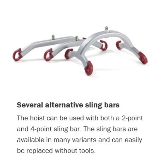 Molift Mover 180 hoist sling bars