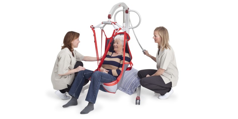 How to pickup a disabled person off the floor